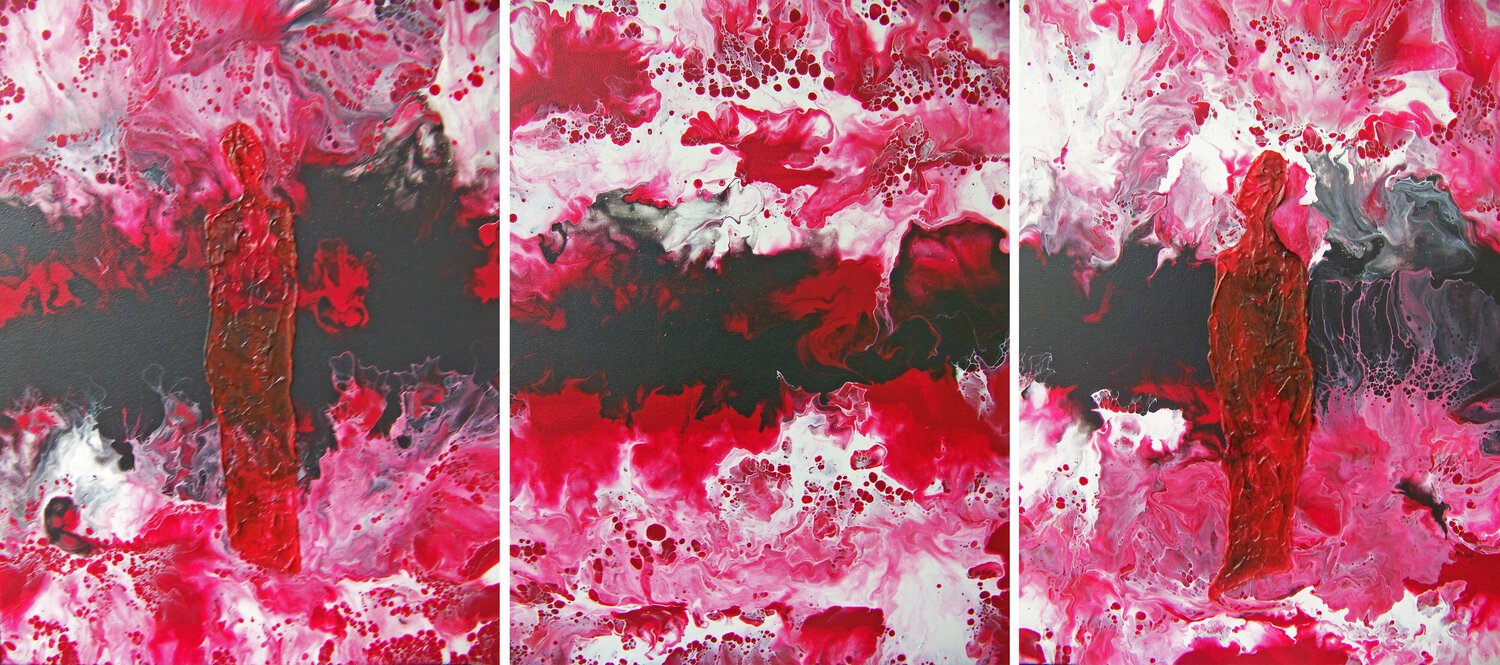 The Fine Art of Compromise---Triptych Jo Moore