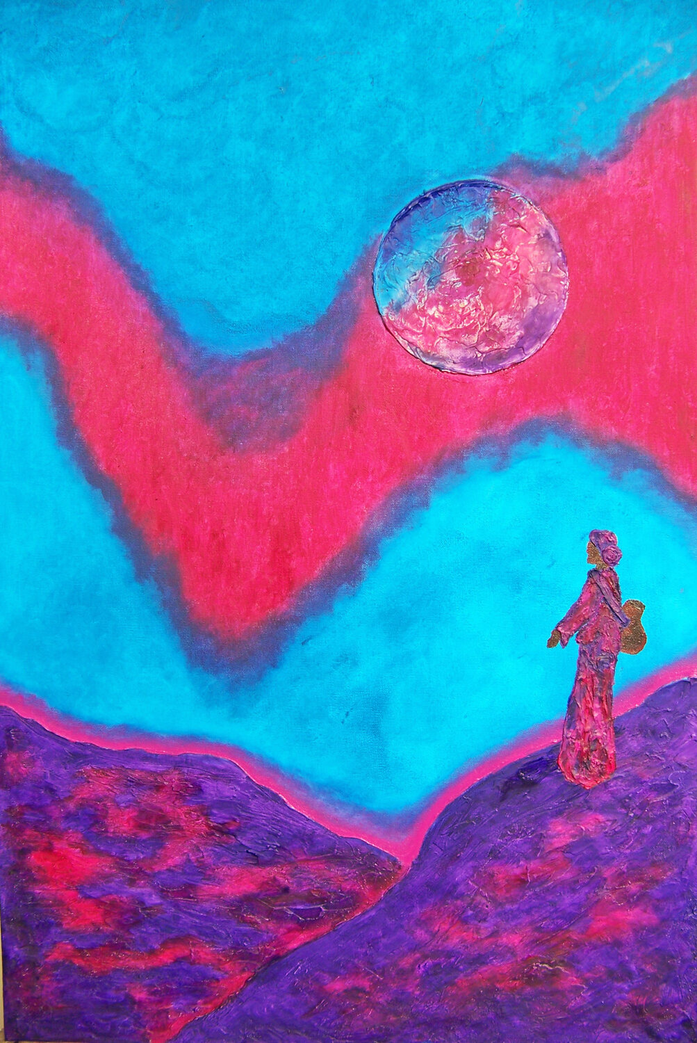 Promise of a New Day Jo Moore Originalgemälde zu verkaufen