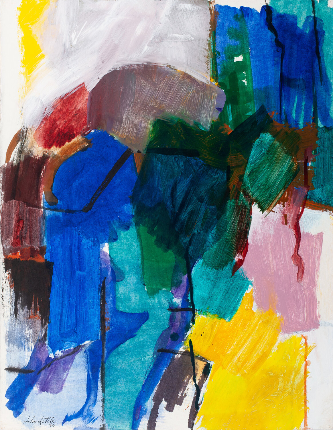 Untitled John Little Work on Paper for sale