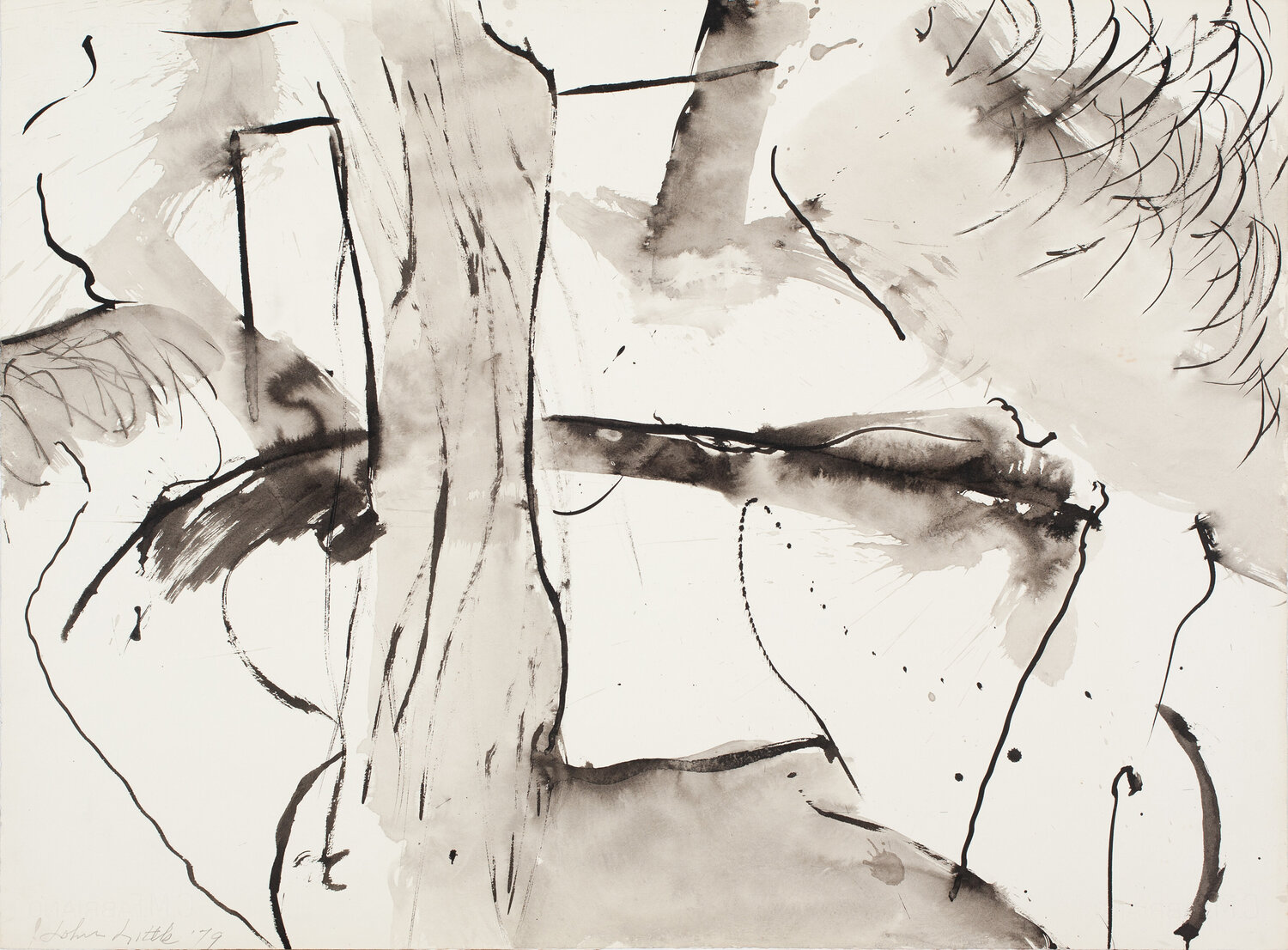 Untitled John Little Work on Paper for sale