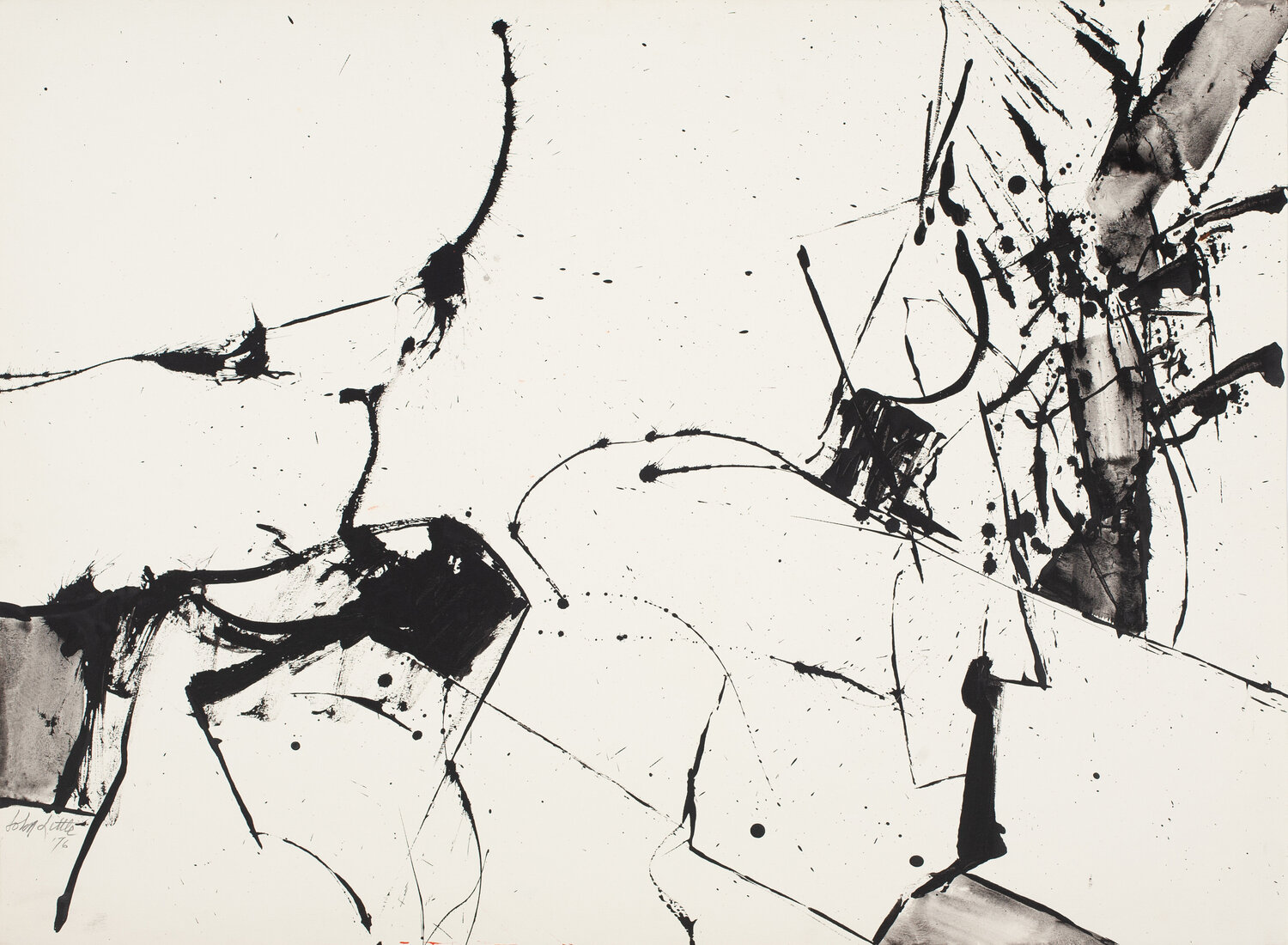 Untitled John Little Work on Paper for sale