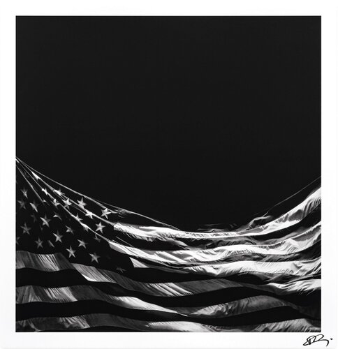 Falling Flag von Robert Longo, Druck kaufen auf Singulart