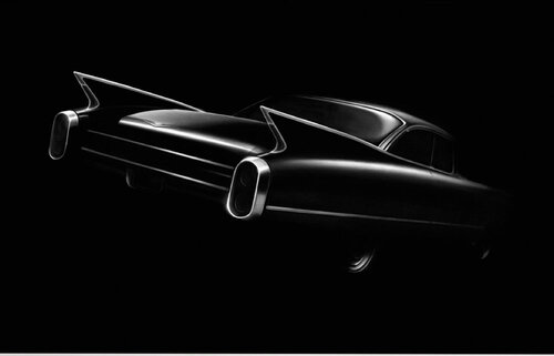 Cadillac von Robert Longo, Druck kaufen auf Singulart