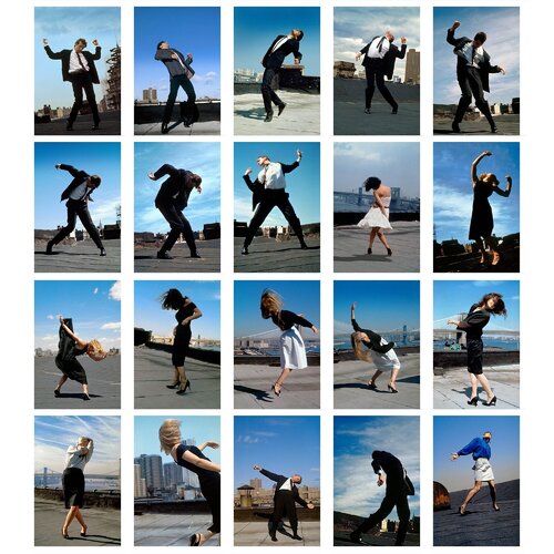 Men in the Cities (Portfolio of 20) van Robert Longo, Afdruk te koop op Singulart