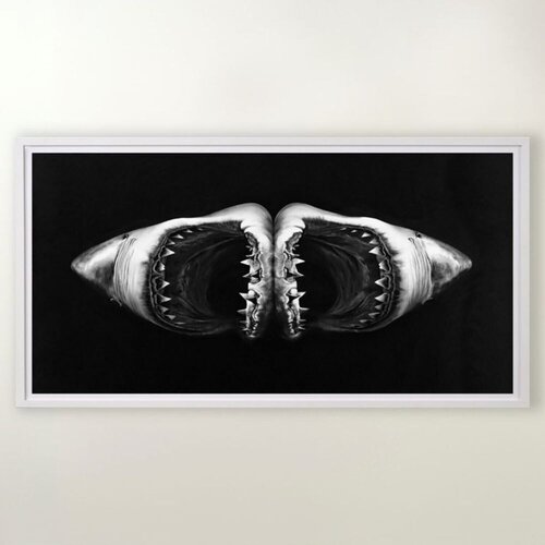 Double Shark von Robert Longo, Druck kaufen auf Singulart