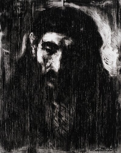 Head of Christ van Robert Longo, Afdruk te koop op Singulart