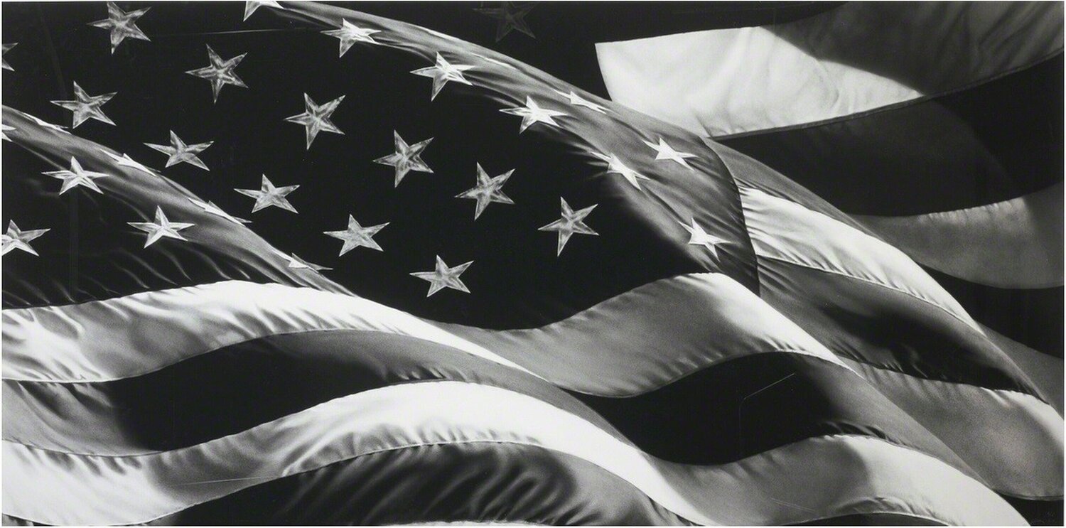 Untitled (Flag) Robert Longo Afdruk te koop