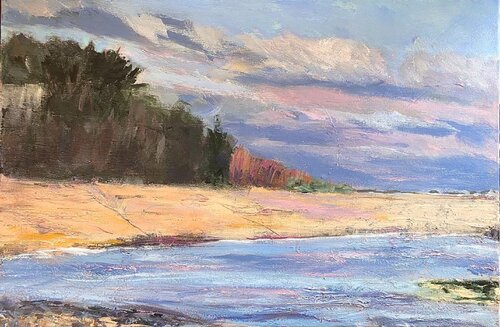 Bright Salty Air di Nikki Wheeler, Pittura in vendita su Singulart
