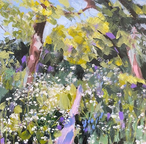 Spring Walk by Nikki Wheeler, Painting for Sale on Singulart