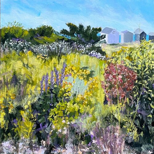 Seaside Garden de Nikki Wheeler, Pintura a la venta en Singulart