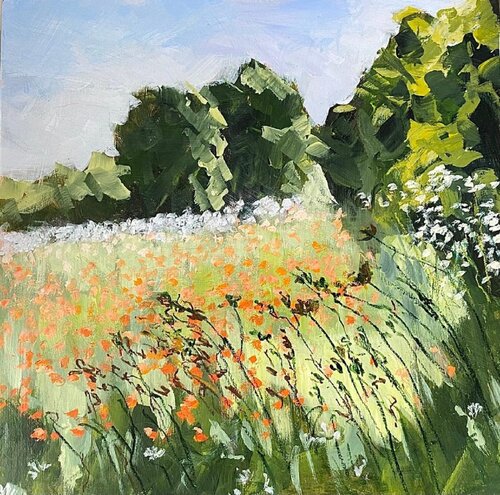 August walk by Nikki Wheeler, Painting for Sale on Singulart