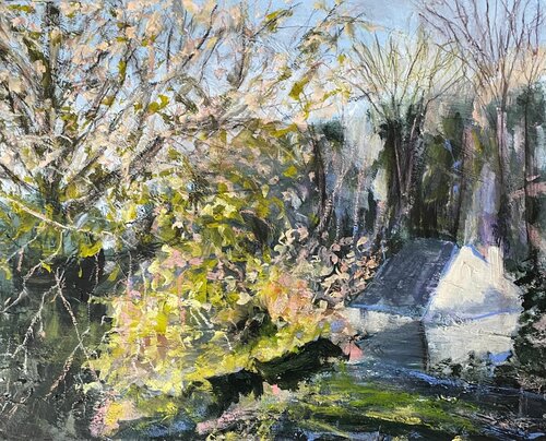 Last Leaves di Nikki Wheeler, Pittura in vendita su Singulart