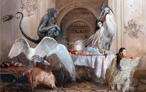 The sand house by Guillermo Lorca, Print for Sale on Singulart