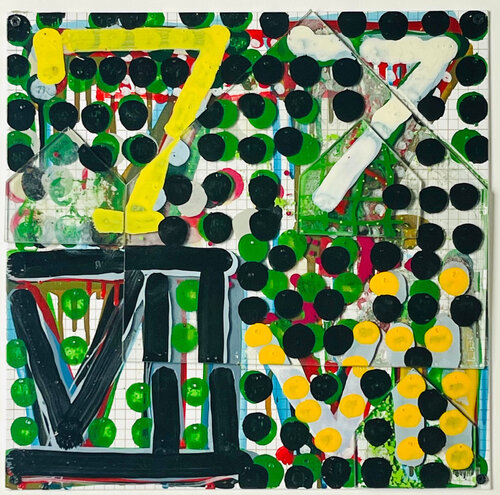 7 (Glass Houses) by Jennifer Losch Bartlett, Painting for Sale on Singulart