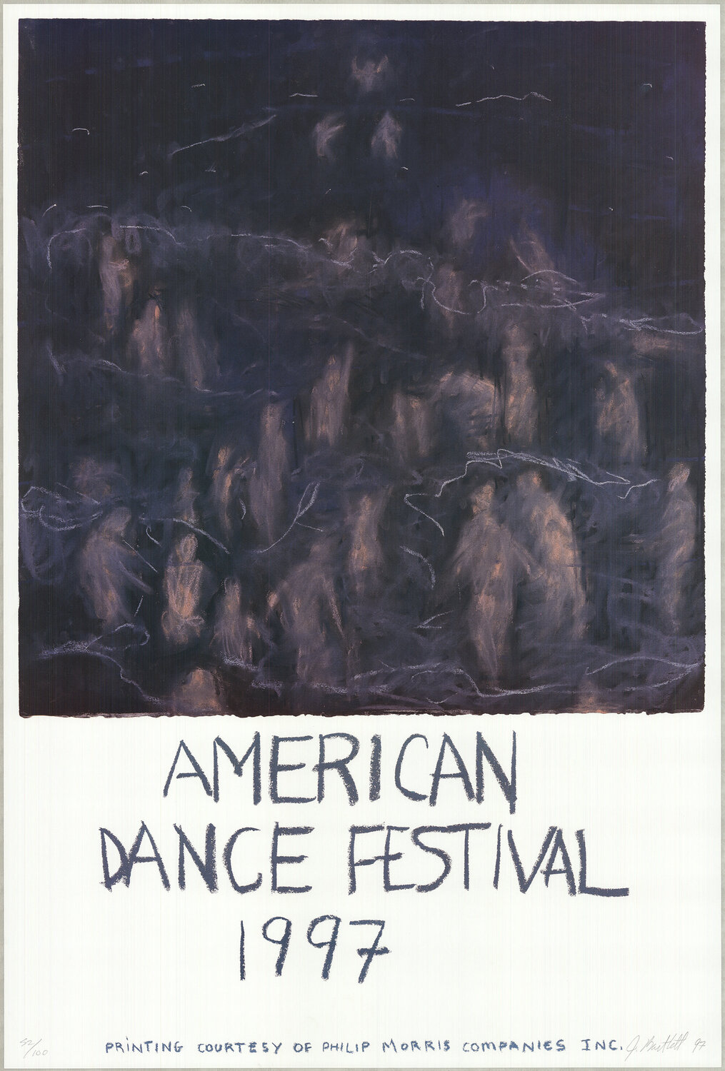American Dance Festival 1997 SIGNED Jennifer Losch Bartlett