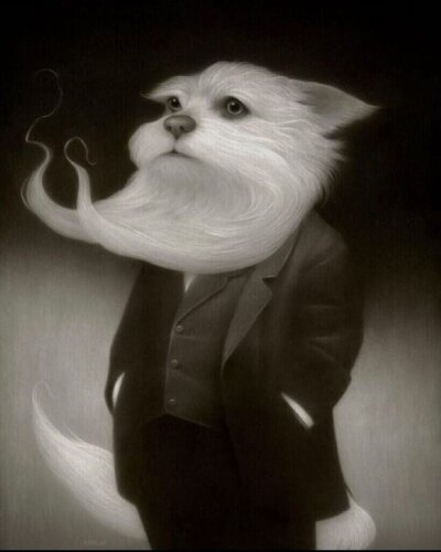 The Affable Mr. Humphries by Travis Louie, Work on Paper for Sale on Singulart