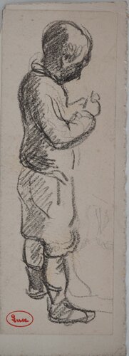 Le bambin by Maximilien Luce, Drawing for Sale on Singulart
