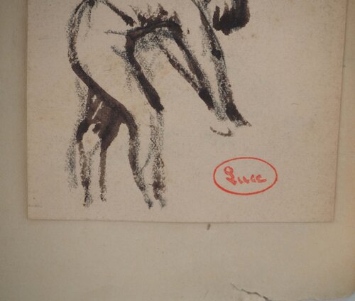 Ouvrier au travail von Maximilien Luce, Werk auf Papier kaufen auf Singulart