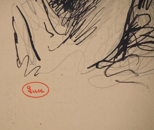 L'écrivain von Maximilien Luce, Werk auf Papier kaufen auf Singulart