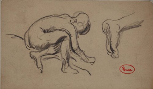 Etude anatomique by Maximilien Luce, Drawing for Sale on Singulart