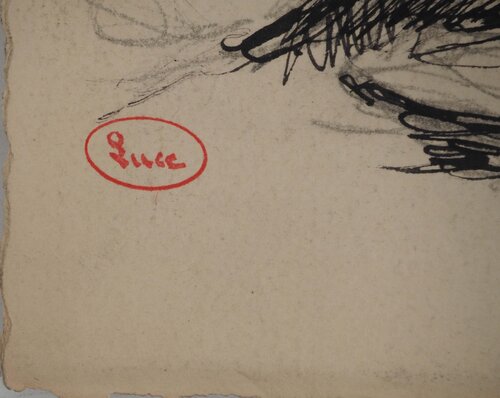 Le souper van Maximilien Luce, Werk op papier te koop op Singulart