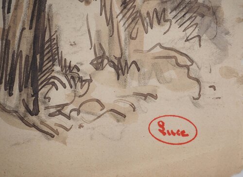 Printemps van Maximilien Luce, Werk op papier te koop op Singulart