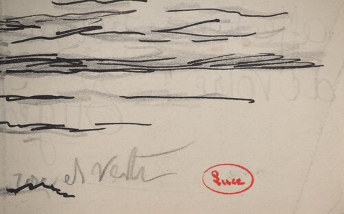 Végétation en bord de mer by Maximilien Luce, Work on Paper for Sale on Singulart
