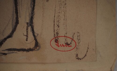 Après la baignade van Maximilien Luce, Werk op papier te koop op Singulart