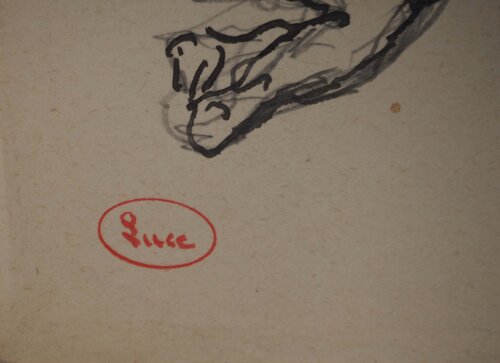 La pause van Maximilien Luce, Werk op papier te koop op Singulart