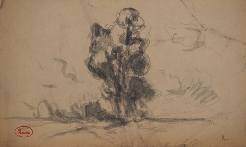 Arbre solitaire de Maximilien Luce, Dibujo a la venta en Singulart