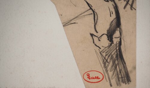  Branche sans feuilles van Maximilien Luce, Werk op papier te koop op Singulart