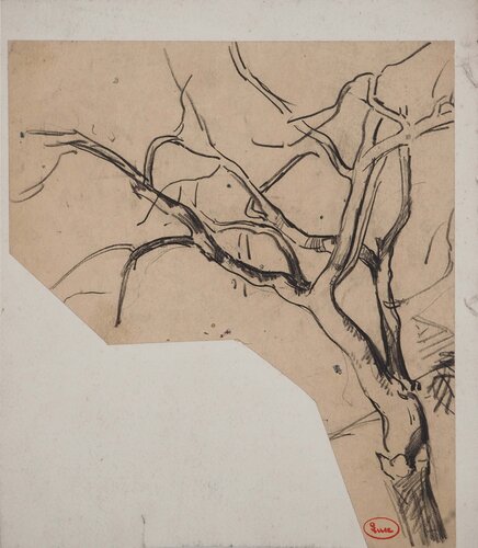  Branche sans feuilles de Maximilien Luce, Dibujo a la venta en Singulart