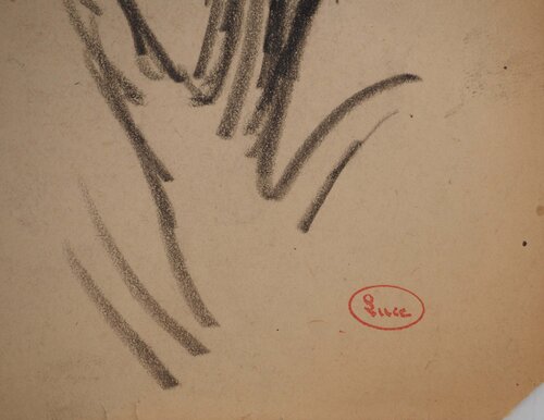 Etude de branches van Maximilien Luce, Werk op papier te koop op Singulart