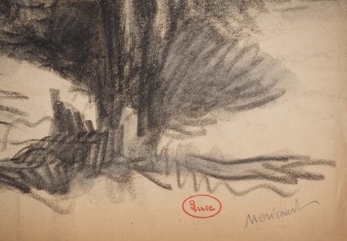 Pas de Calais, la Forêt de Méricourt by Maximilien Luce, Work on Paper for Sale on Singulart