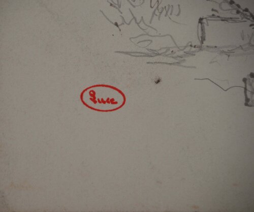 Paysage enneigé di Maximilien Luce, Opera su carta in vendita su Singulart