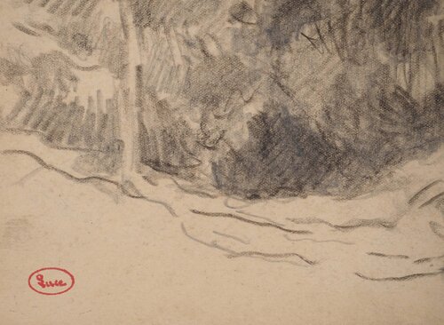 Forêt de Rosny di Maximilien Luce, Opera su carta in vendita su Singulart