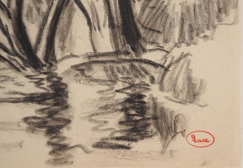 Bord de rivière by Maximilien Luce, Work on Paper for Sale on Singulart