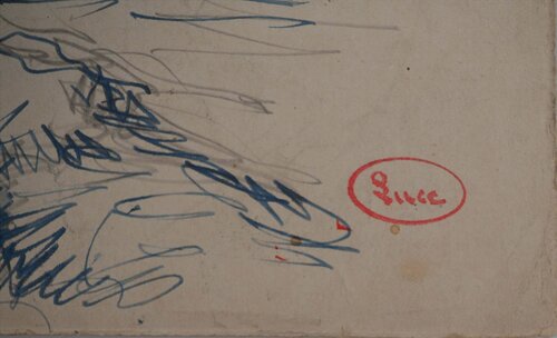 Petite route de campagne by Maximilien Luce, Work on Paper for Sale on Singulart