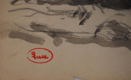 Environs de Rolleboise by Maximilien Luce, Work on Paper for Sale on Singulart