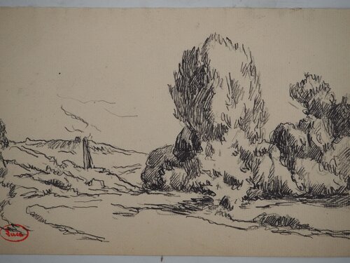 Le sentier by Maximilien Luce, Work on Paper for Sale on Singulart