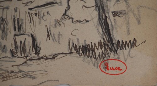 La maison de campagne di Maximilien Luce, Opera su carta in vendita su Singulart