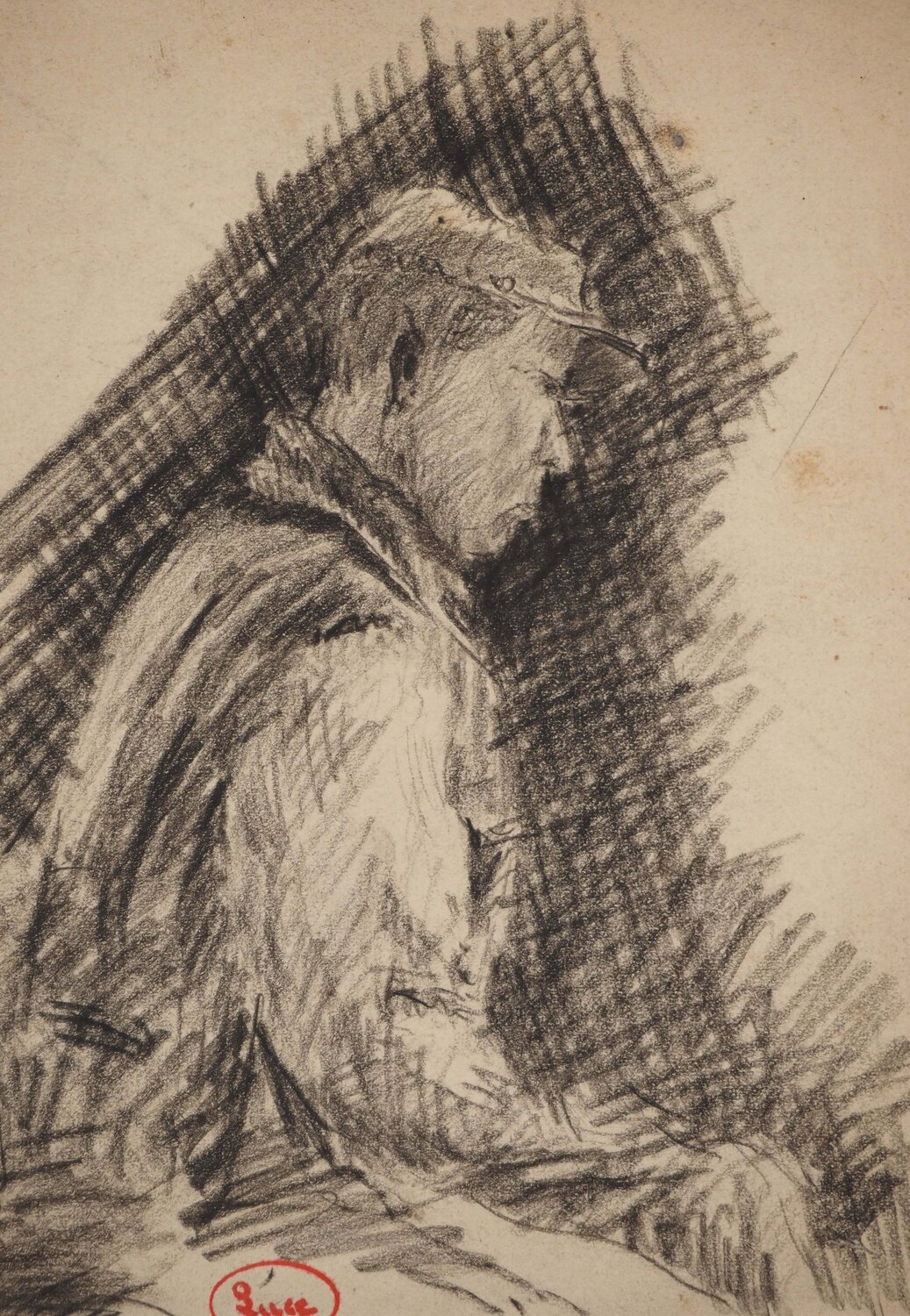 L'ouvrier à la casquette Maximilien Luce