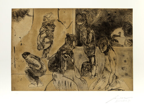 El Cuarto Amarillo by José Luis Cuevas, Print for Sale on Singulart