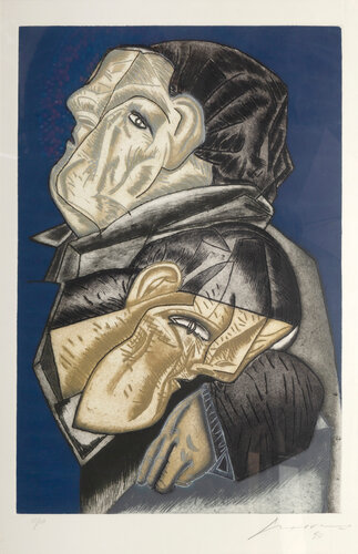 Caja China II by José Luis Cuevas, Print for Sale on Singulart