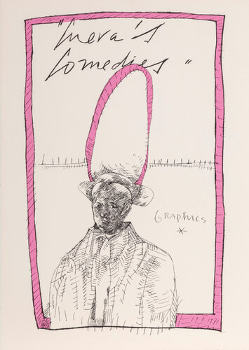 Comedies Title Page II de José Luis Cuevas, Impresión a la venta en Singulart