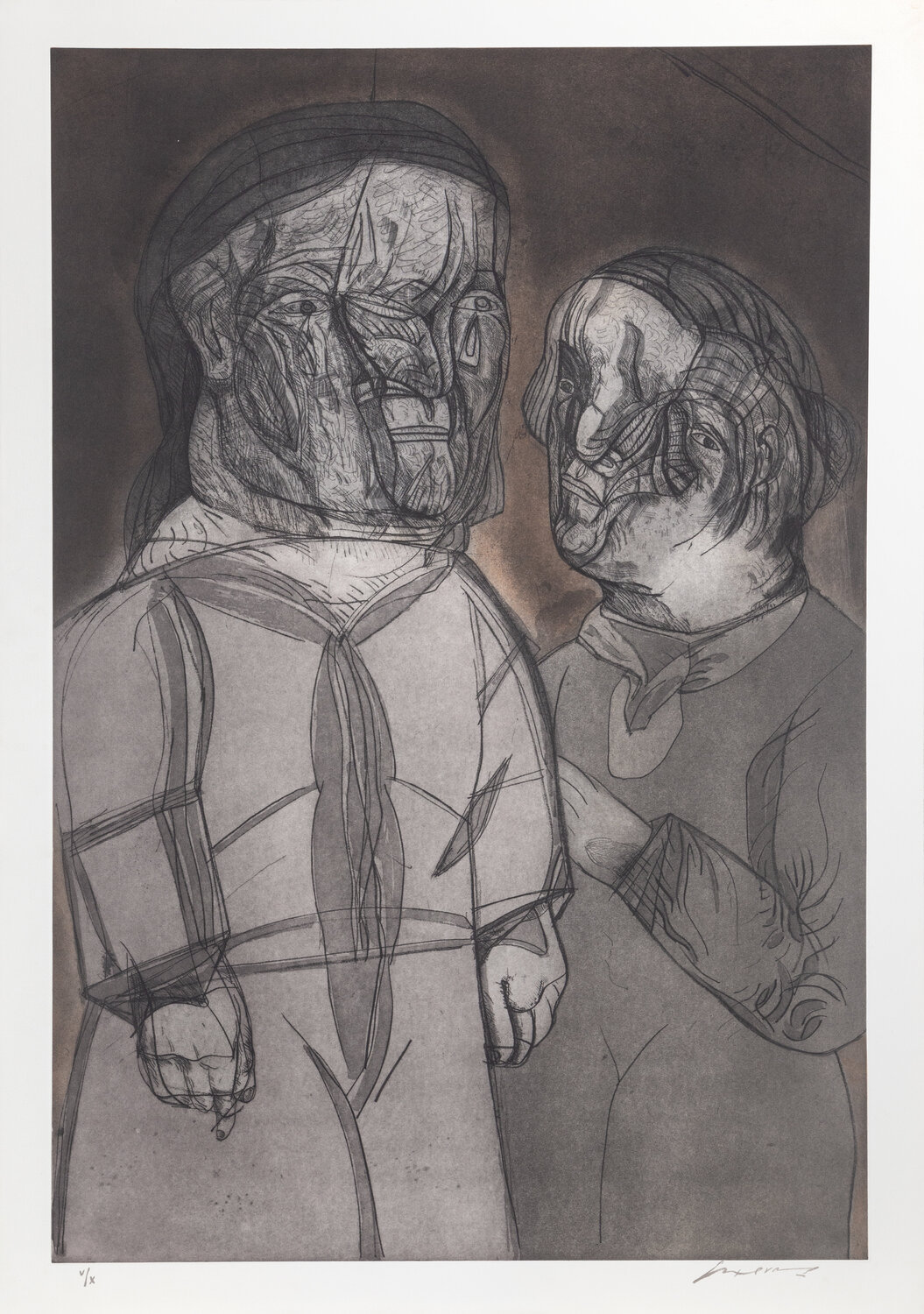 Justine y el Marquez de SAde  José Luis Cuevas Druck zu verkaufen