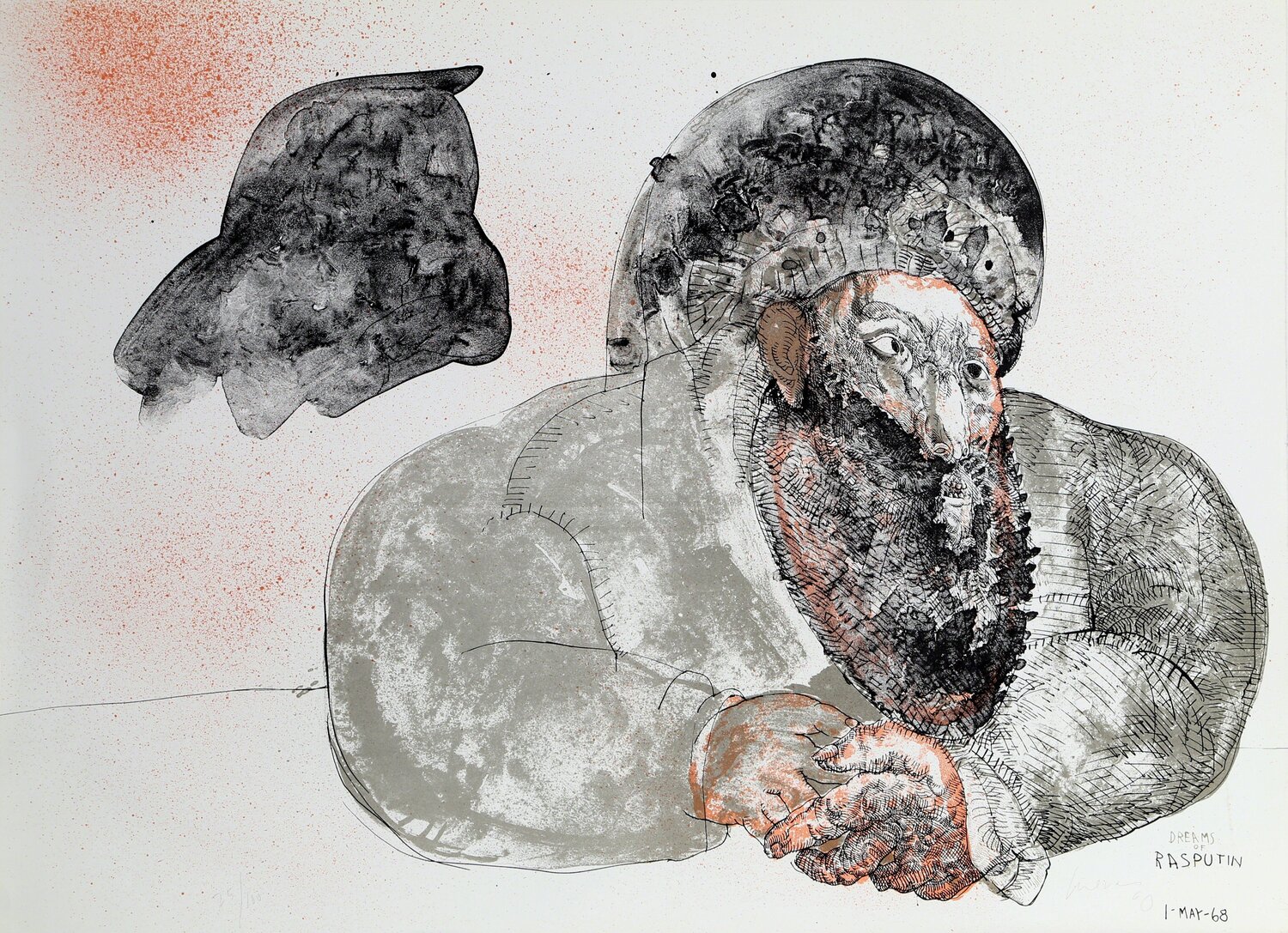 Dreams of Rasputin José Luis Cuevas Stampa in vendita