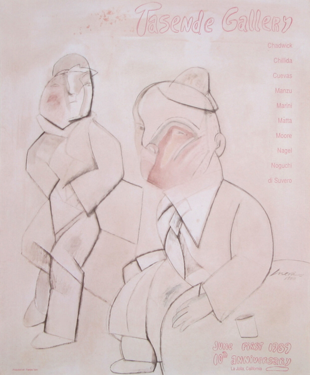 Tasende Gallery José Luis Cuevas Druck zu verkaufen