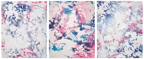 Untitled - Three Works by Brendan Lynch, Painting for Sale on Singulart