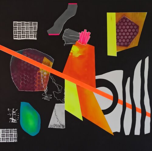Happiness Harmony van Karol Vallée, Schilderij te koop op Singulart